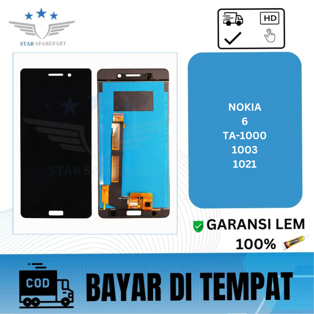 LCD TOUCHSCREEN NOKIA 6 / TA-1000 / 1003 / 1021