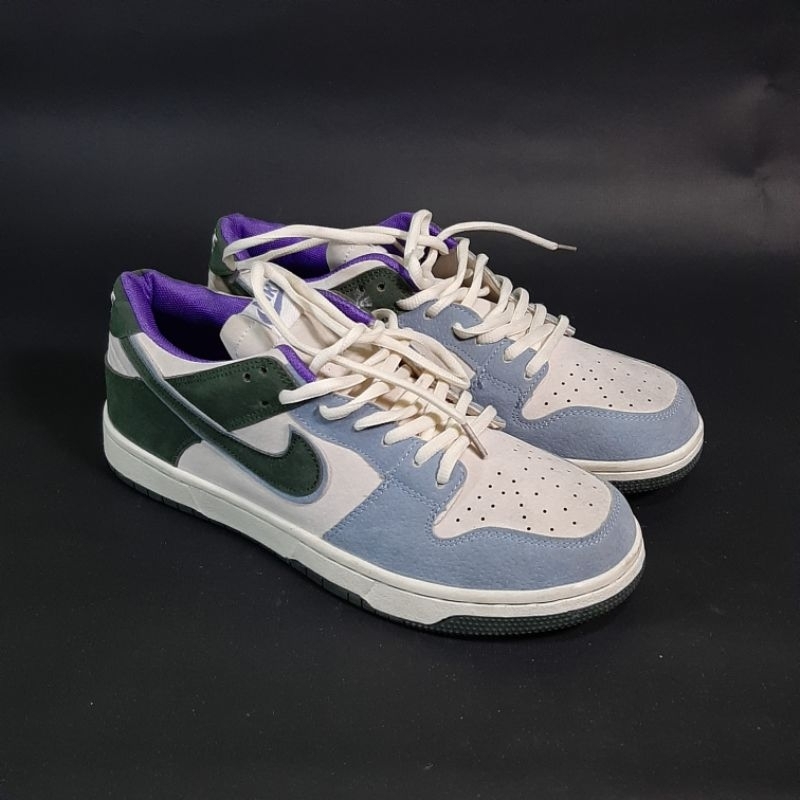 Nike sb dunk low blue green UK 42 Thrift/Second