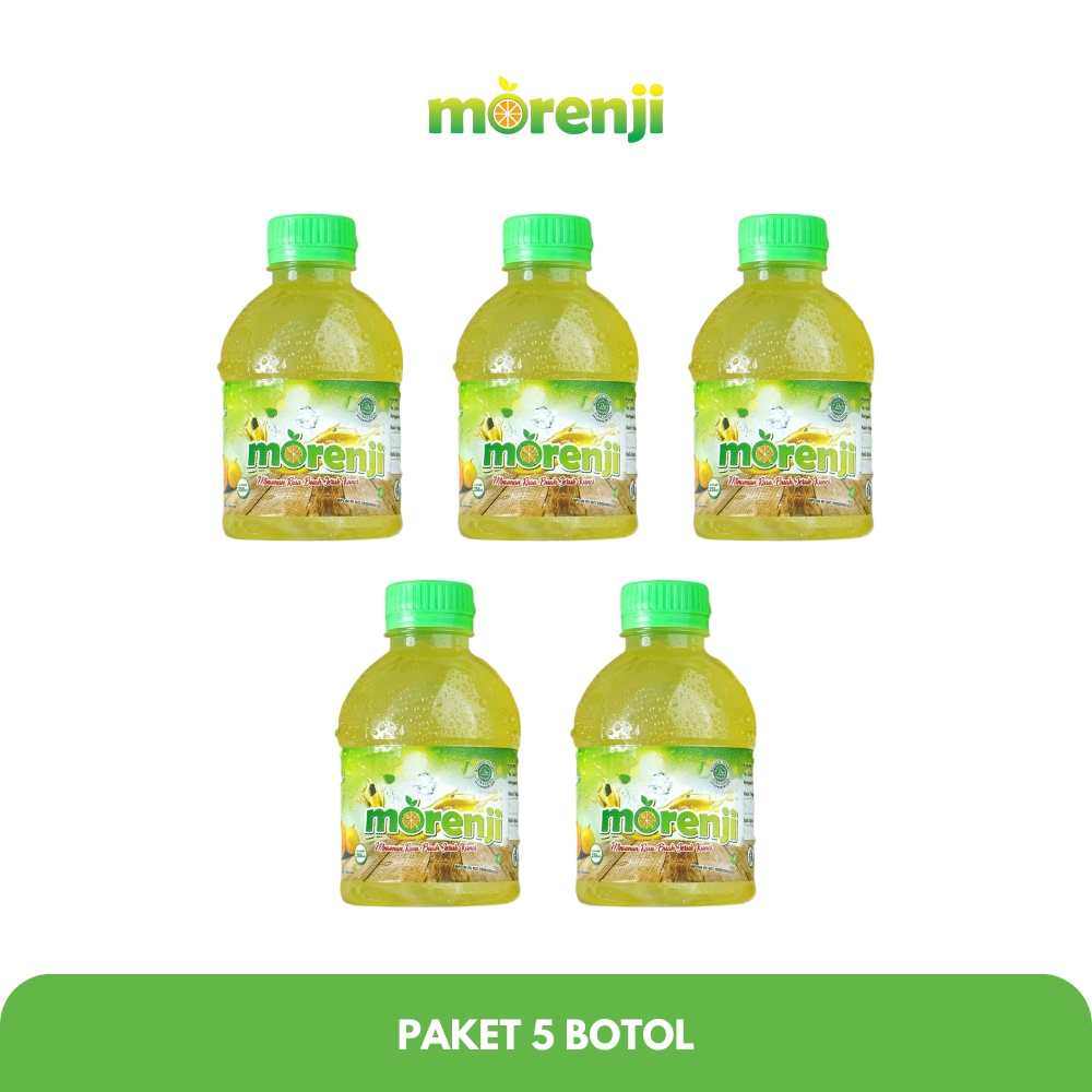 

MORENJI - Minuman Rasa Jeruk Kunci 250 ML - Paket 5 Botol