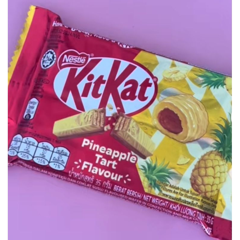 

kitkat pineapple tart (READY,NEW COKLAT)