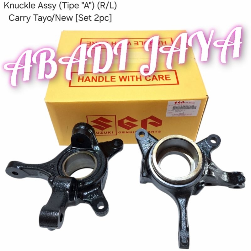 KNUCKLE SET KANAN KIRI SUZUKI NEW CARRY 2019 ORIGINAL