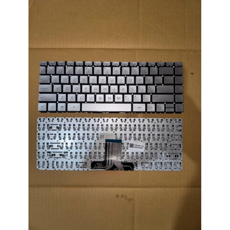 Keyboard Laptop Hp Pavilion 14S-Dq 14S-DQ0508TU 14S-DQ2622TU 14S-DQ5002TU Silver
