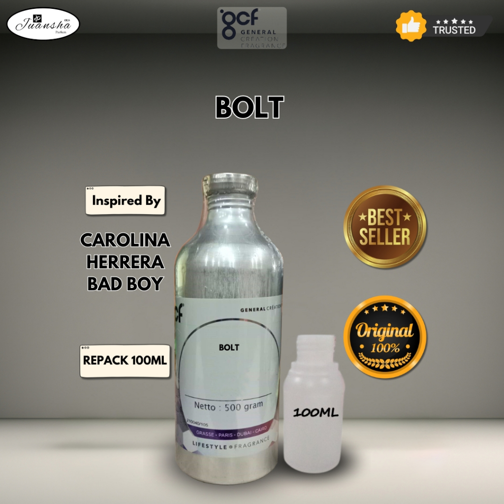 Bibit Parfum Murni BOLT | GCF | 100ML