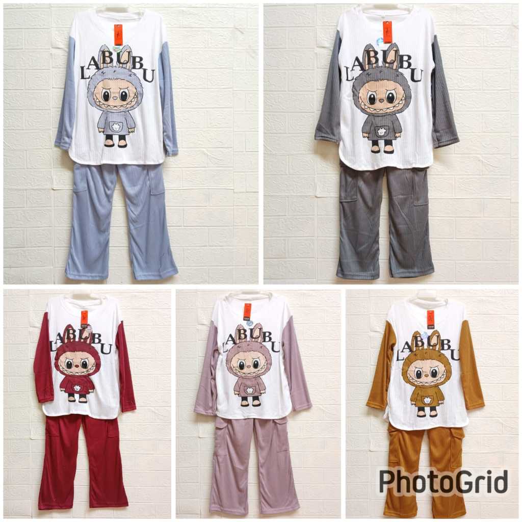 One set anak Perempuan Lengan Panjang
