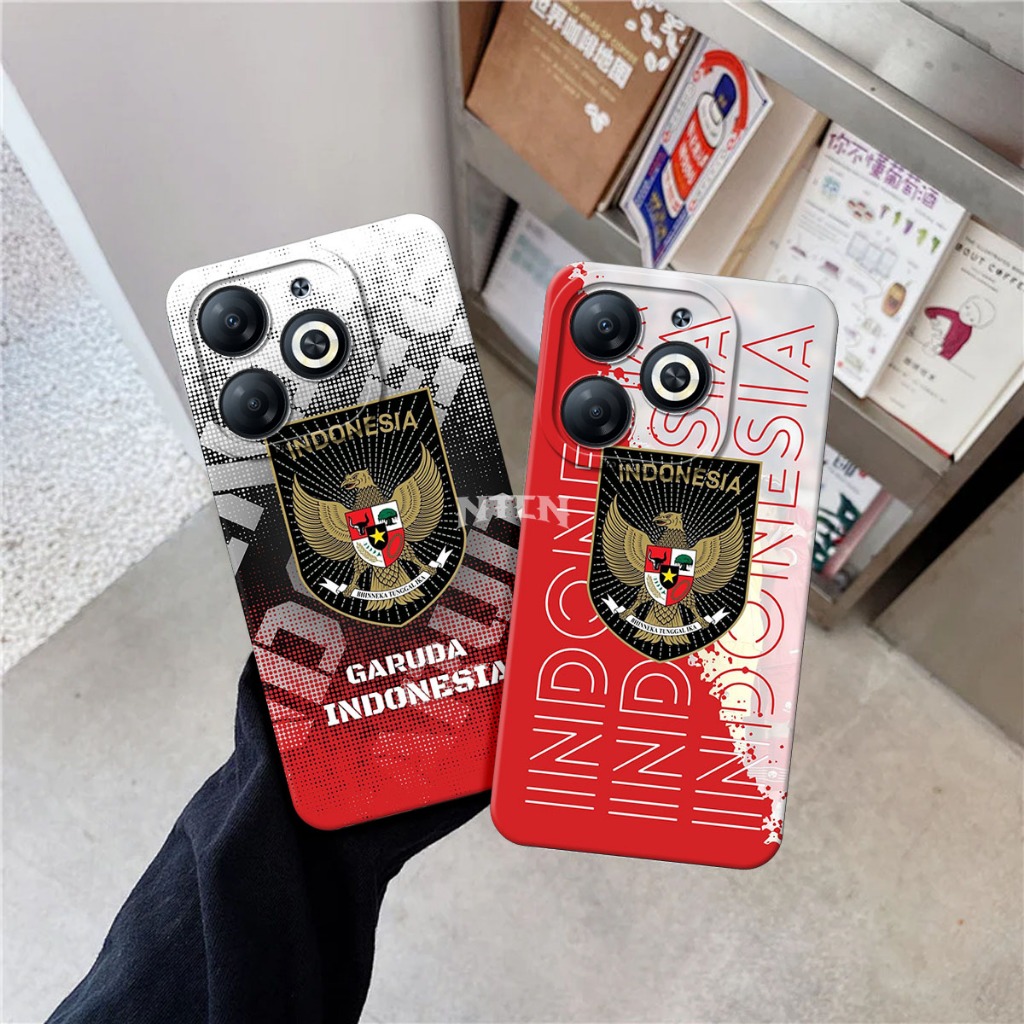 Case Hp Timnas Garuda Indonesia B untuk 022 TECNO SPARK 30C 20 Pro Plus 20 Pro 20C 10 10C 10 Pro GO 