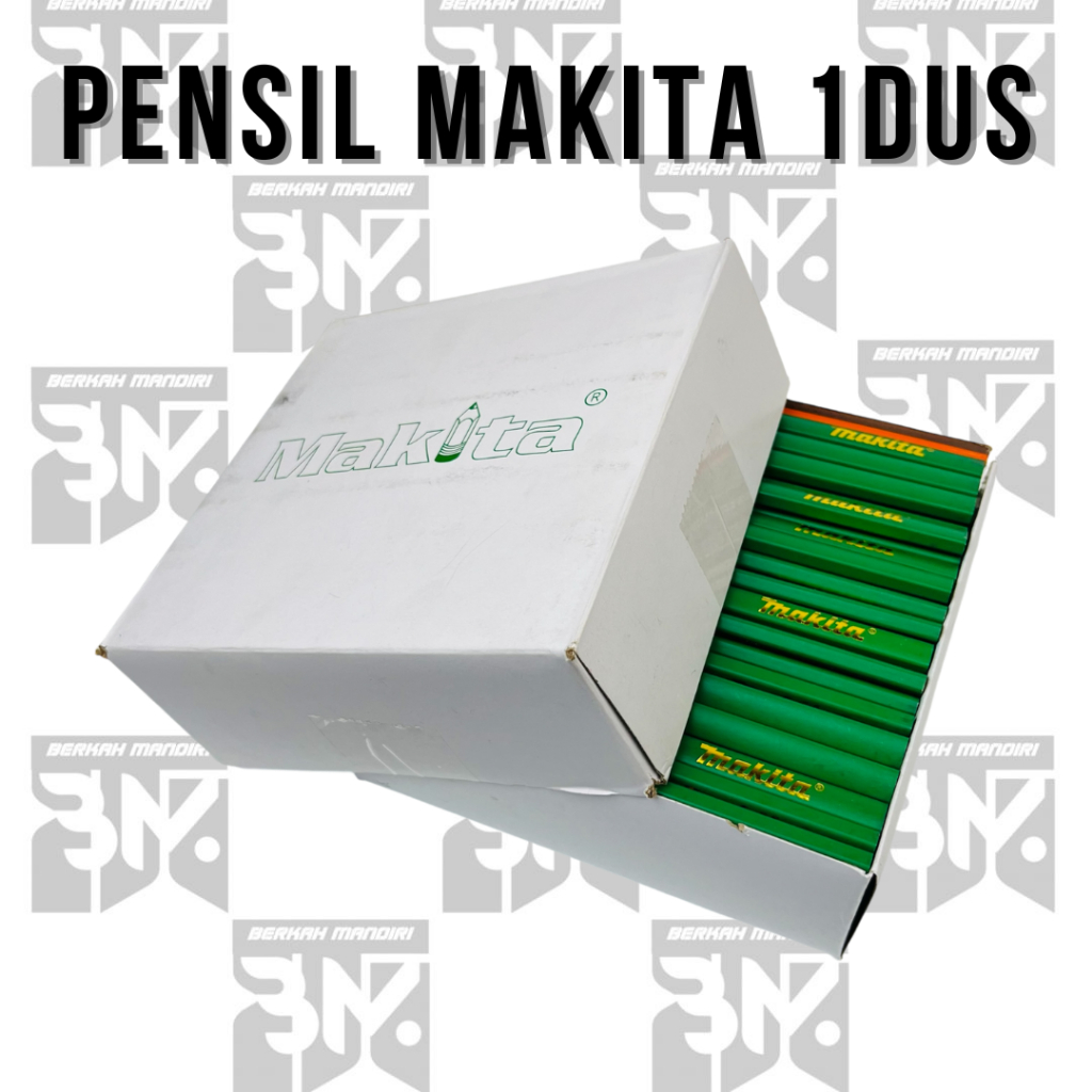 

pensil tukang kayu / bangunan makita 1 dus