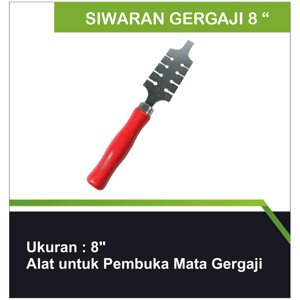 SIWARAN 8"/SIWARAN GRAJI KIKIR/SIWARAN GERGAJI