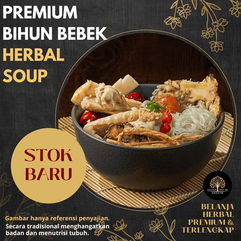 

Premium Herbal Sup Bihun Bebek Fresh Original