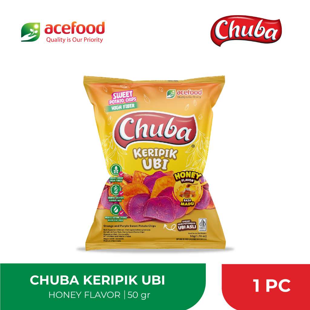 

Chuba Keripik Ubi Rasa Madu 45 gr