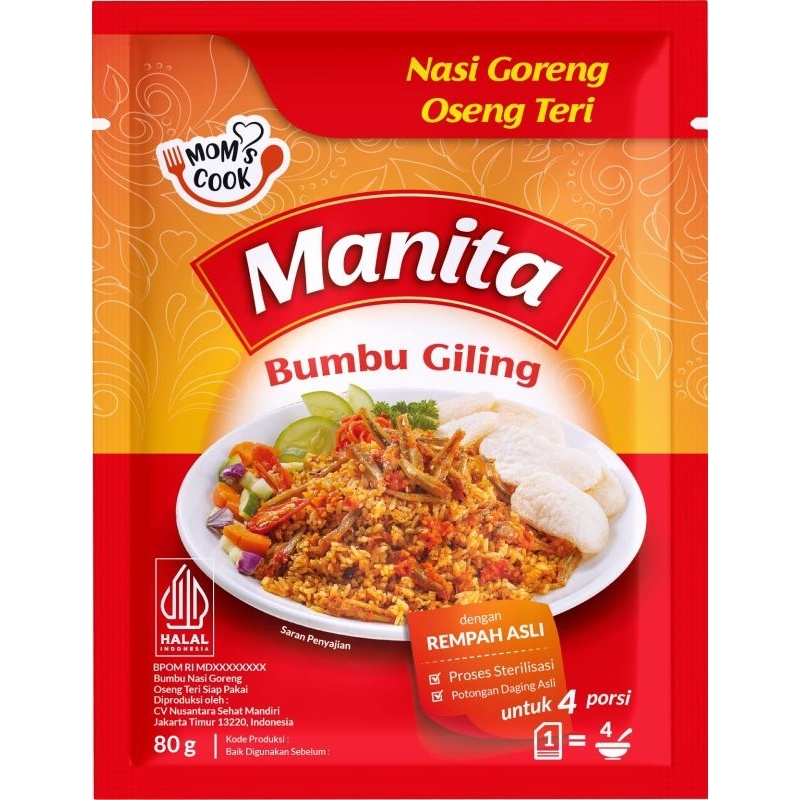 

BUMBU NASI GORENG OSENG TERI MANITA80g