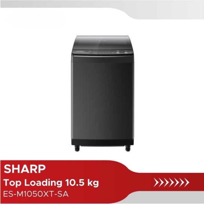 MESIN CUCI SHARP ESM 1050 XT SA / MESIN CUCI SHARP INVERTER 10.5 KG ESM 1050 XT / MESIN CUCI SHARP 1