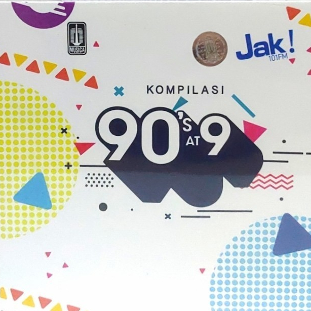 CD KOMPILASI JAK 101FM 90'S AT9 - BENING SHADEN JAVA JIVE PESTA RAP