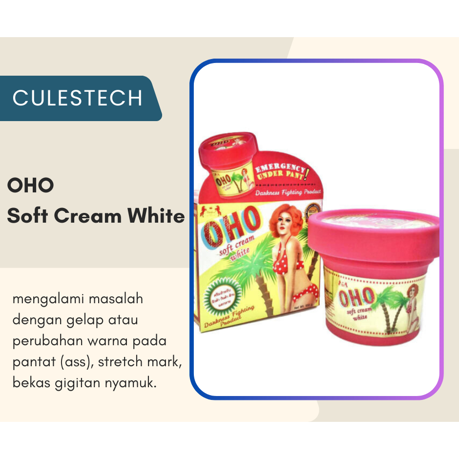 OHO Soft Cream White Premium Original