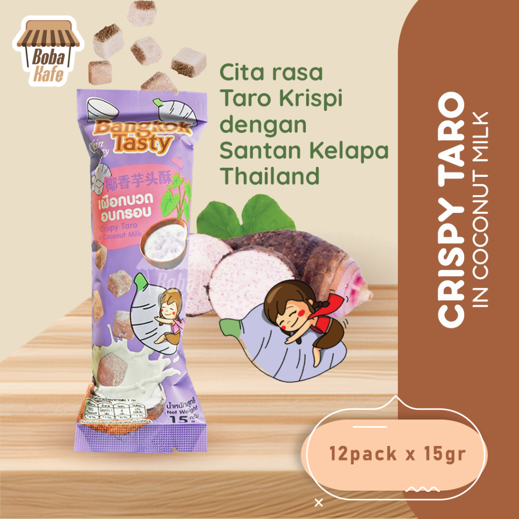 

CRISPY TARO IN COCONUT MILK 15GR X 12PCS