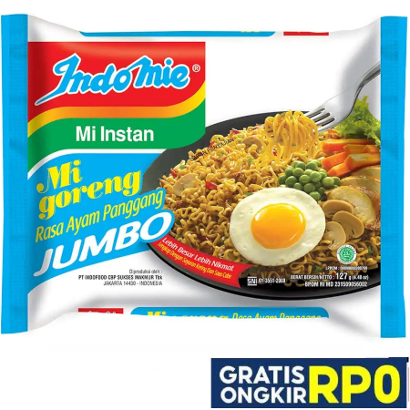 

Mie Indomie Jumbo Ayam Panggang