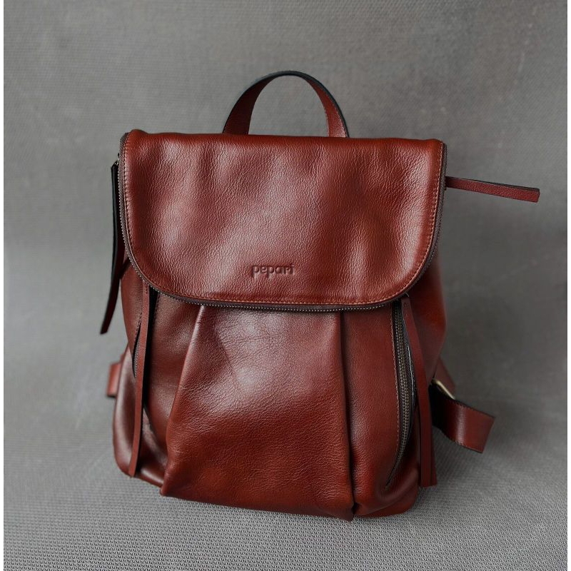 Pepari Leather Tas Wanita Backpack Kulit Sapi PA - 156