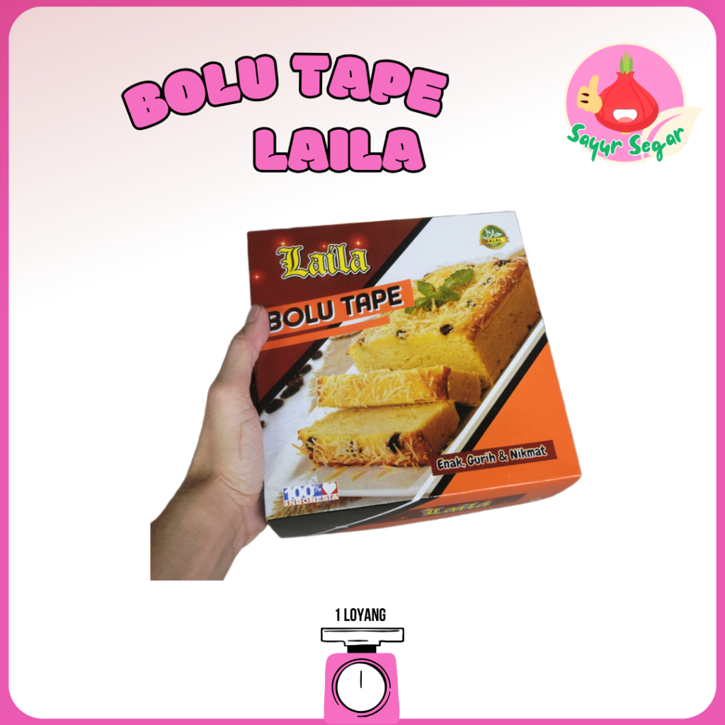 

Sayur Segar - Bolu Tape Laila 1 Loyang