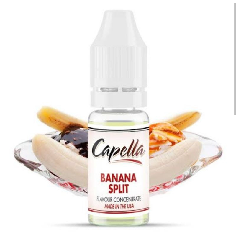 

Capella Banana split 15ml essence flavours murni