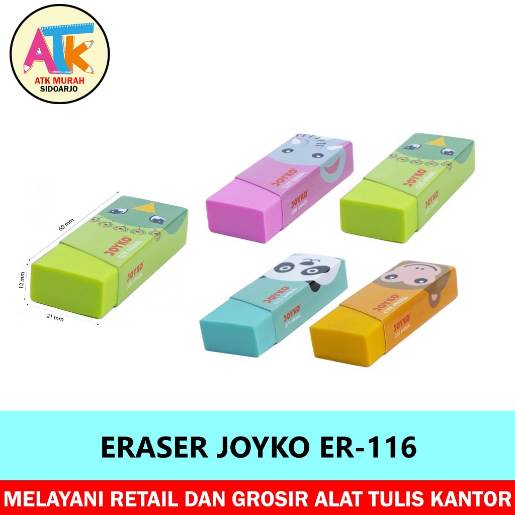 

PENGHAPUS / ERASER JOYKO ER-116