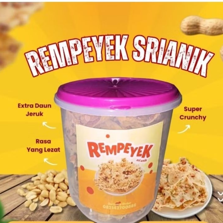 

Rempeyek Kemasan Toples