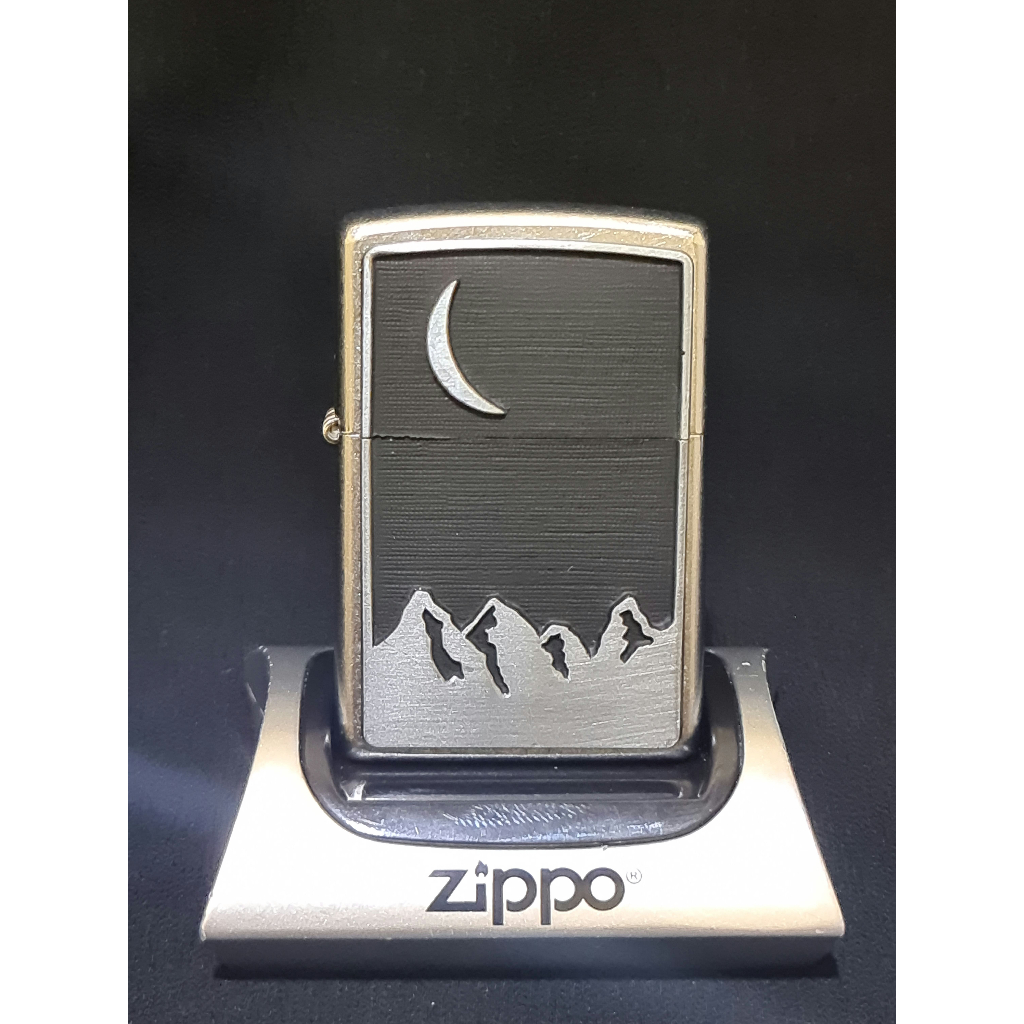 Zippo MARLBOROS MOON OVER MOUNTAINS tahun 1999 Original