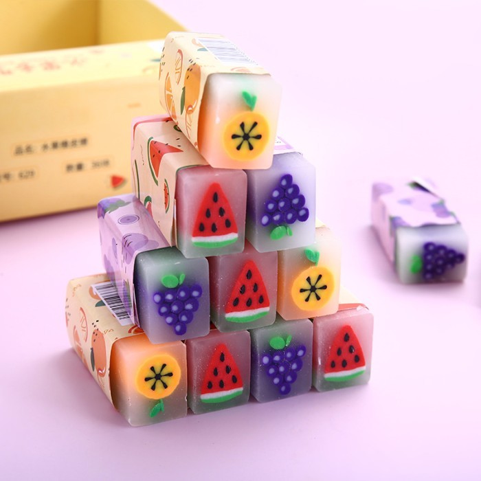 

Penghapus Fruit Lucu / Penghapus Pensil Motif Buah Fruits Eraser / Fruits Eraser / Penghapus Motif Buah Murah