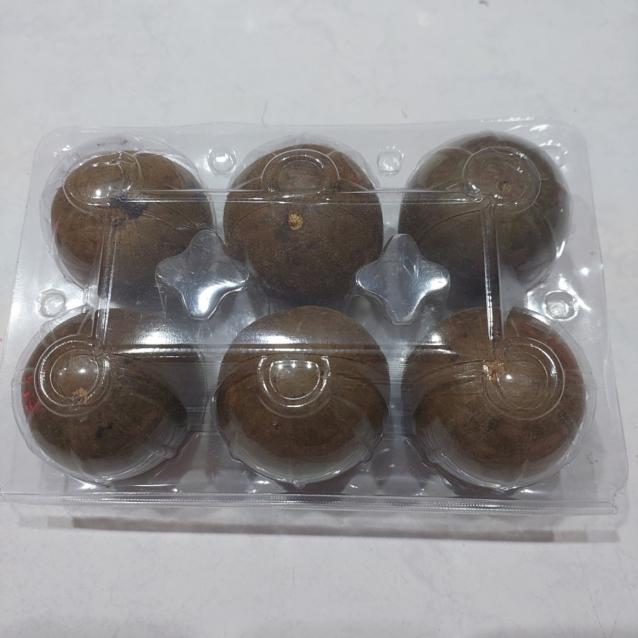 [ 6 Butir] Lohankuo Buah JUMBO Premium lo han kuo luo han kuo lou han kuo herbal asli alami Panas da