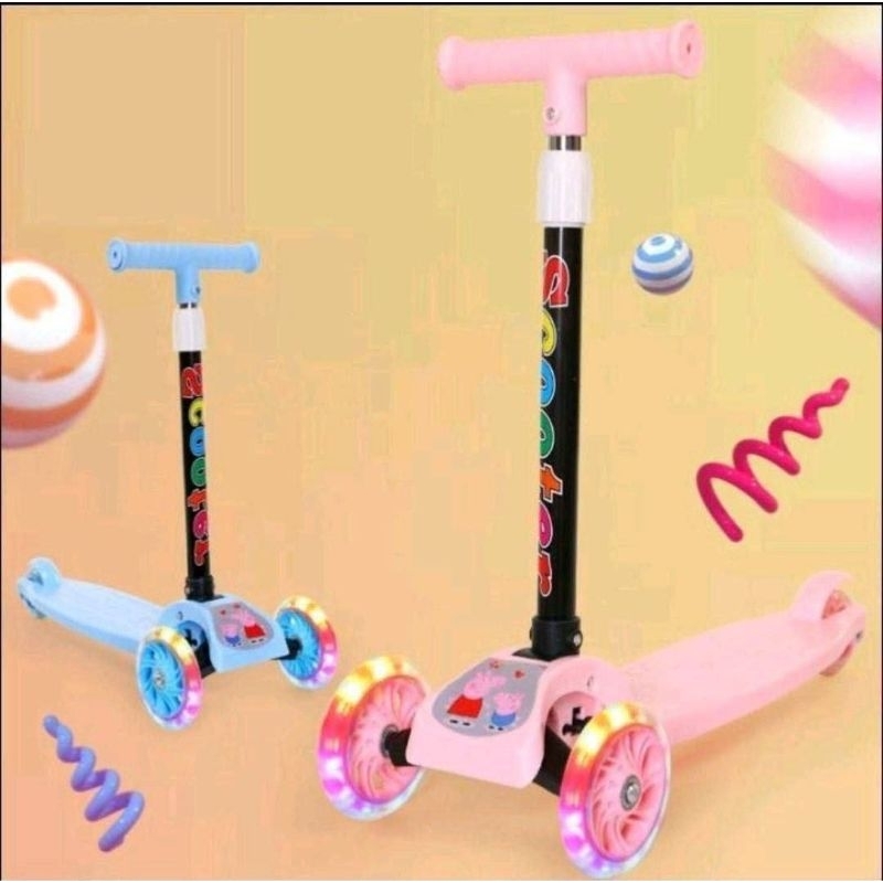 Scooter LED Anak / scooter murah / scooter mainan anak