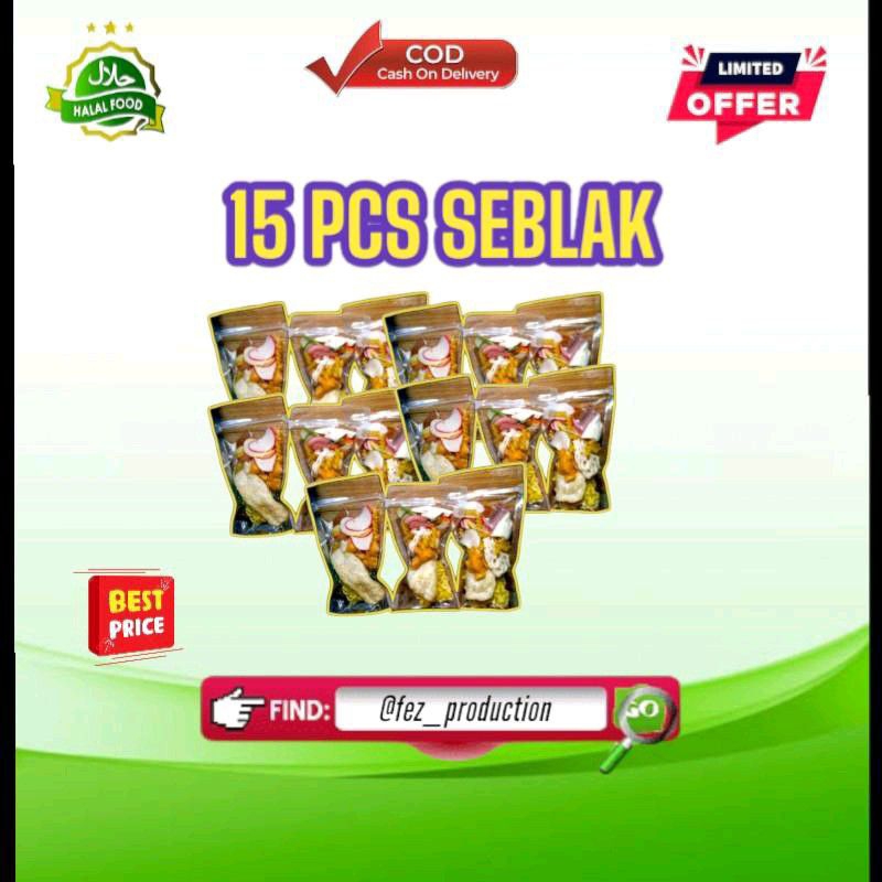 

PAKET 15 SEBLAK INSTAN MINI TERMURAH