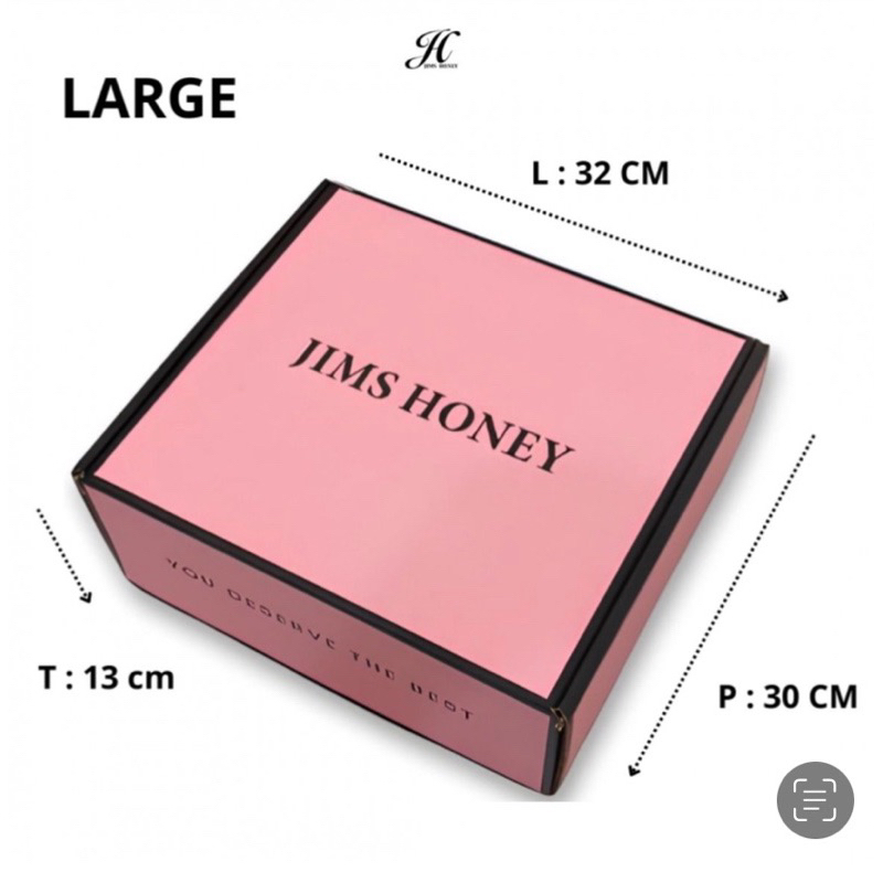 

JIMS HONEY BOX LIPAT UKURAN BESAR GIFT BOX JIMS HONEY