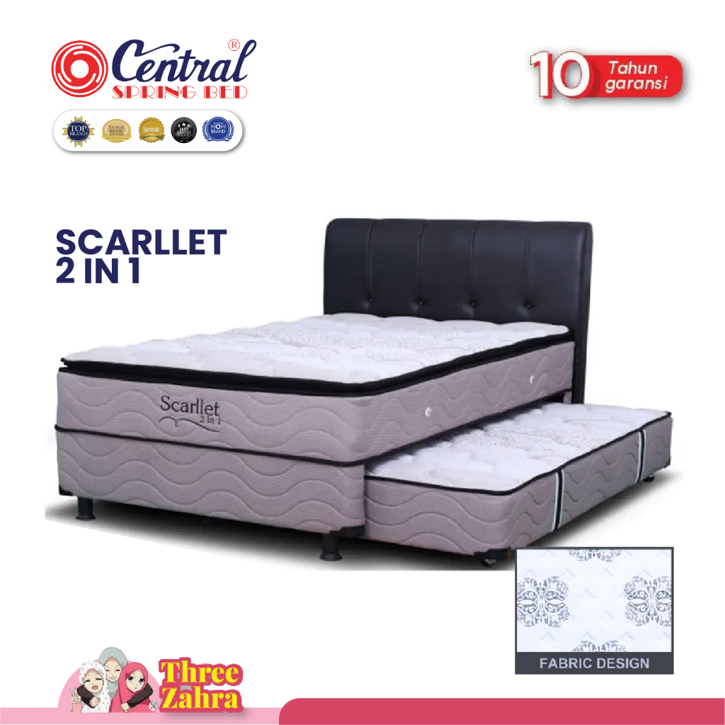 Kasur Springbed Central Scarllet 2 in 1 / Springbed Central Scarllet 2 in 1