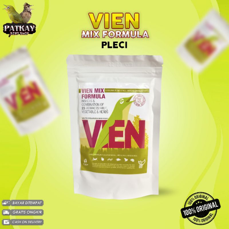 VOER VIEN PLECI BERKUALITAS VIEN MIX FORMULA PLECI MAKANAN BURUNG PLECI PAKAN PLECI