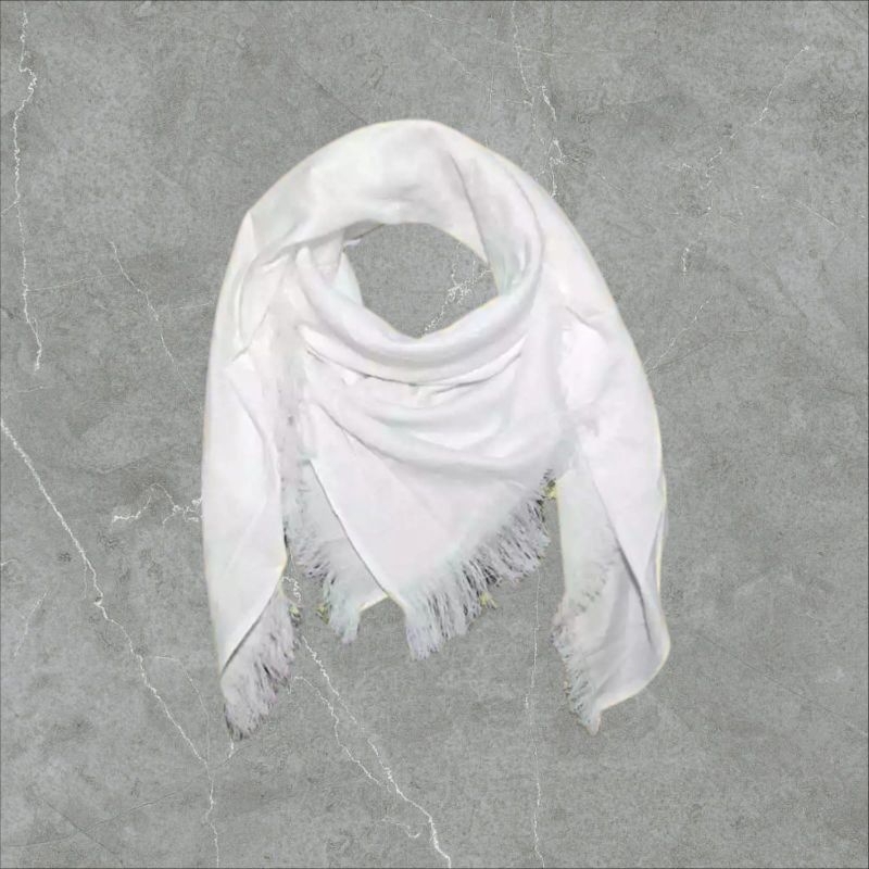 Sorban Arafat Sorban Palestina Sorban Warna Putih Hitam Merah Putih Polos