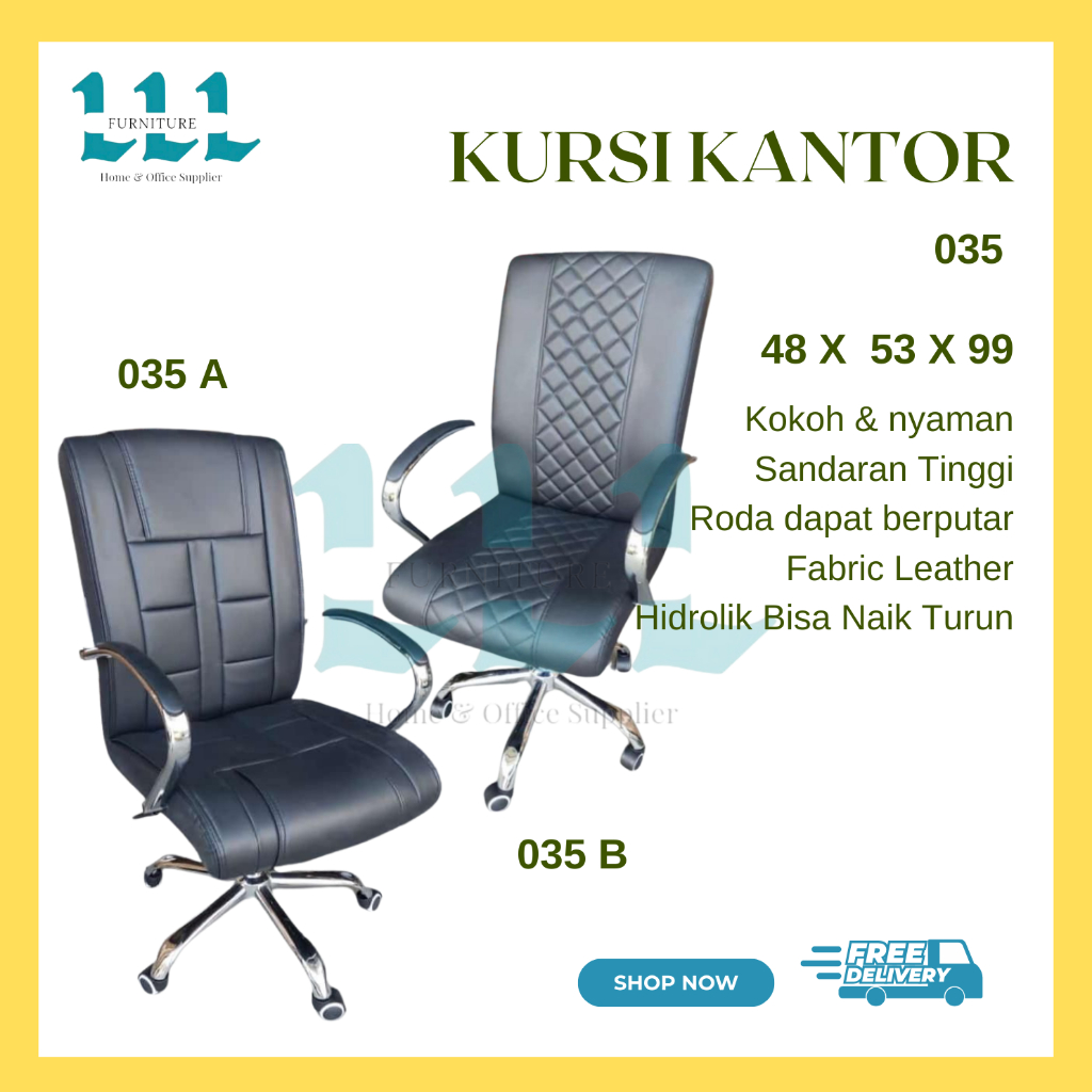 Kursi Kantor 035 - Kursi direktur - Kursi Boss - Kursi Manager - Kursi Direktur - Kursi Kantor