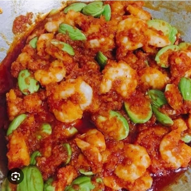 

sambal goreng udang pate