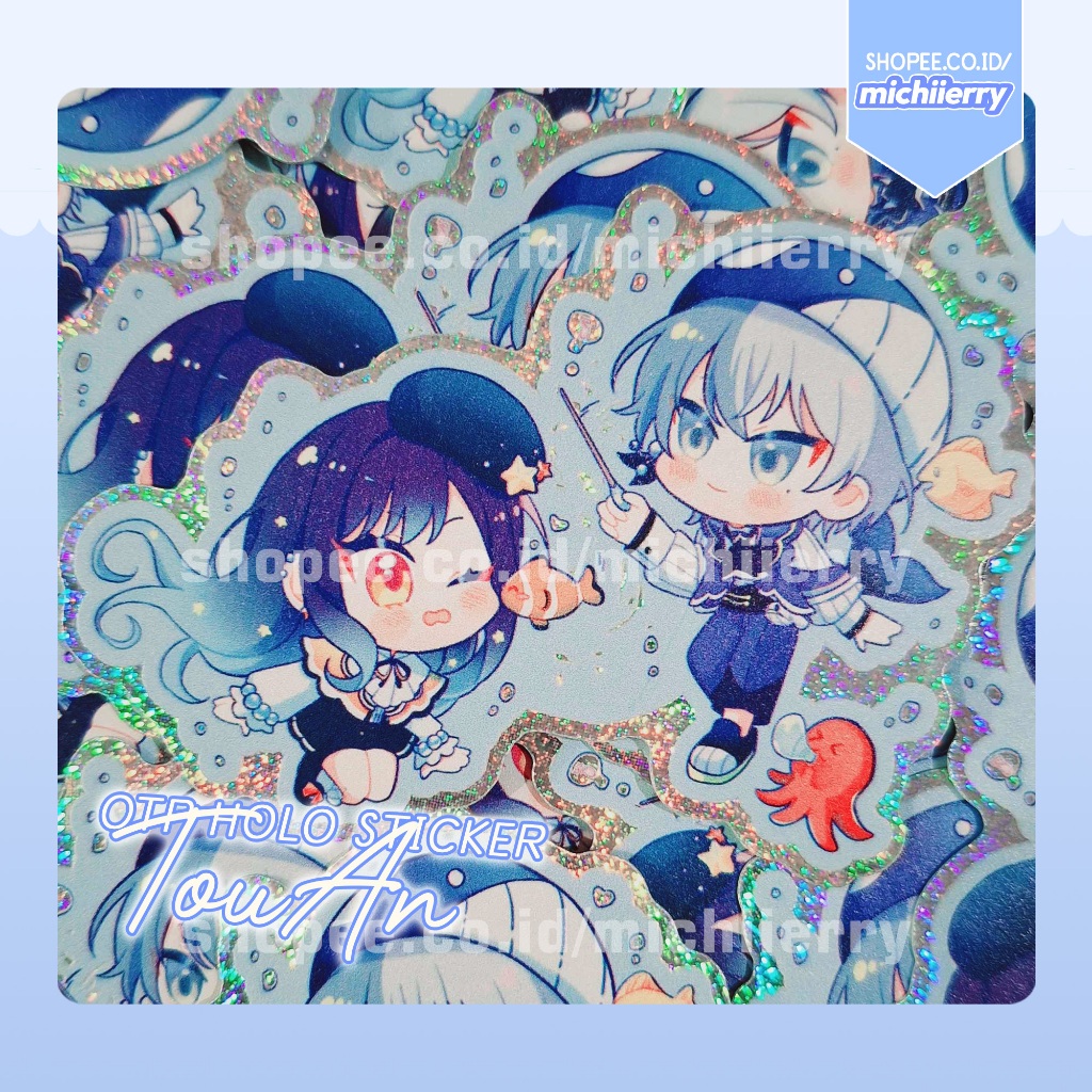 PROJECT SEKAI Fanmerch - TouAn Hologram Sticker