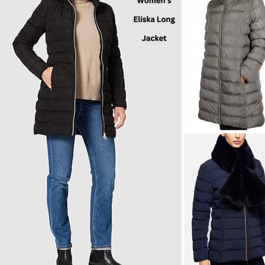 KP8 Jacket Longcoat Wanita Lengan Panjang GEOX2 ELISKA LONG JACKET