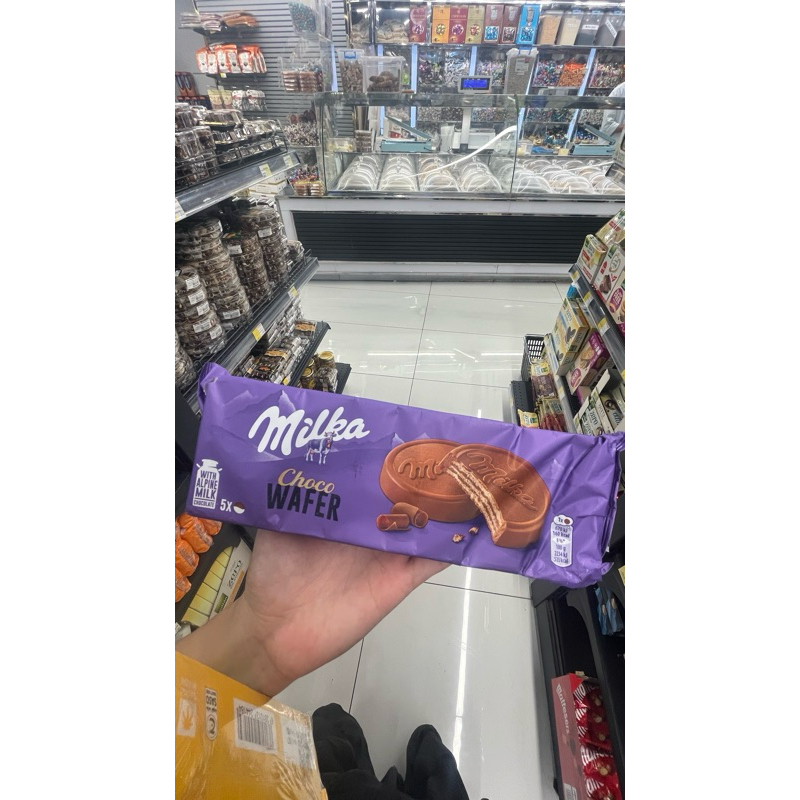 

milka choco wafer / milka coklat