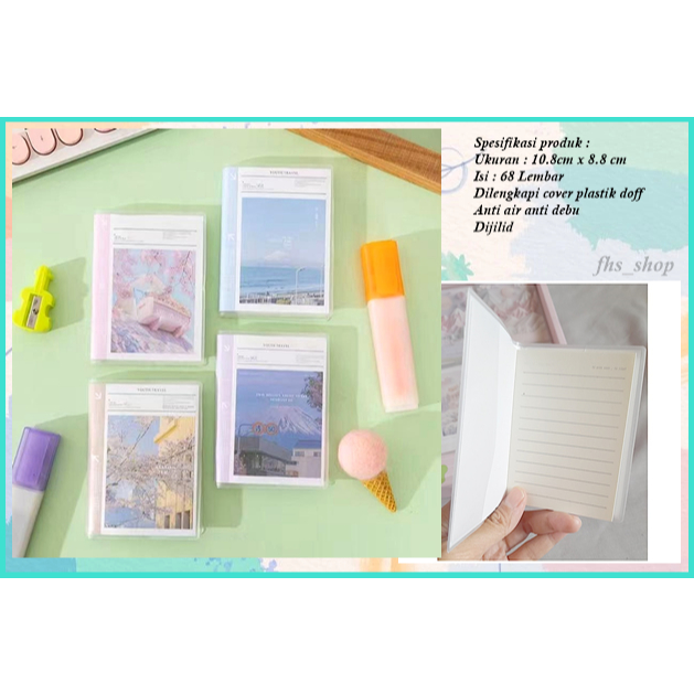 

Buku Scrapbook Notes Kecil Notebook A7 Buku Tulis Notebook Aesthetic Notebook Mini Pocket Youth Travel