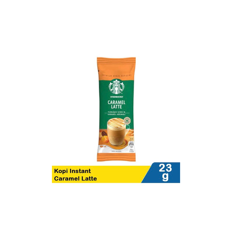 

Starbucks Kopi Instant Caramel Latte 23G