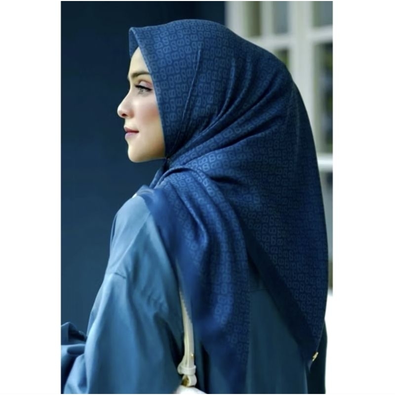 ijab / Jilbab / Voal Buttonscarves Tapis Warna TEAL New ORIGINAL