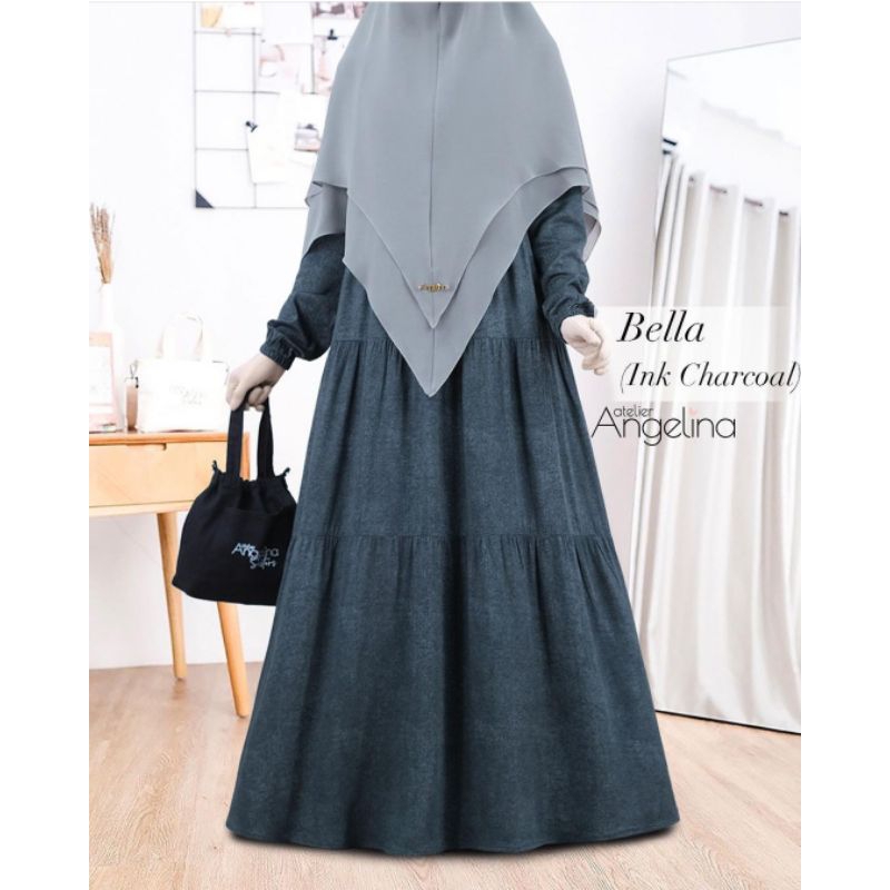 BELLA DRESS EMBROIDERY NEW JEANS Atelier Angelina