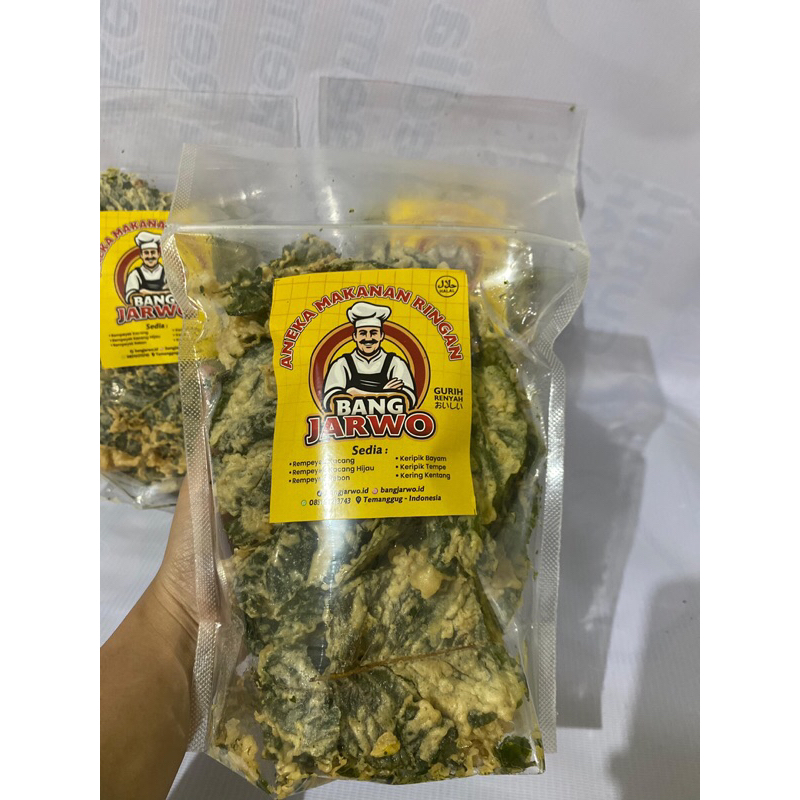 

keripik bayam bang jarwo