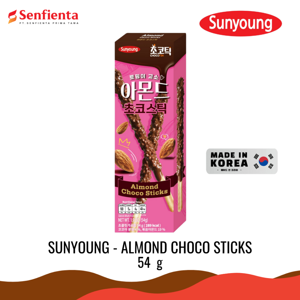 

Sunyoung - Almond Choco Stick 54 gr