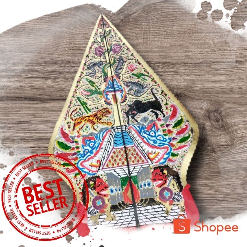 Wayang Kulit Asli Kayon/Gunungan Standar Dalang