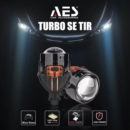 AES BILED PROJECTOR TURBO TIR BILED 2,5" LASER