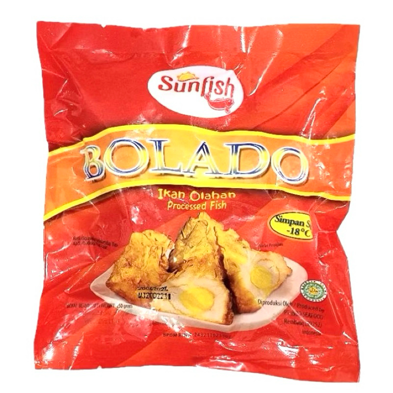 

Sunfish Bolado Ikan 250g