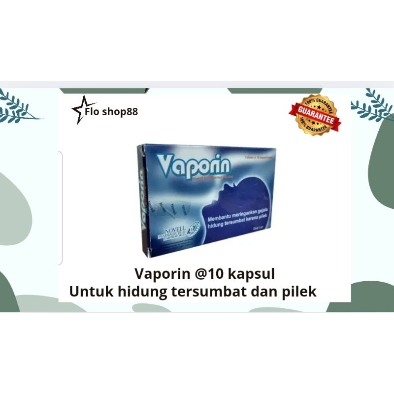 A - VAPORIN UNTUK BAYI / VAPORIN ANAK / VAPORIN / VAPORIN KAPSUL DEKONGESTAN / VAPORON BAYI TETES / 