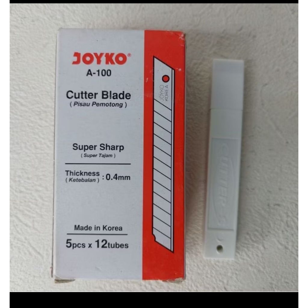 

Isi Cutter Joyko A100/ LUSINAN 1 PAK BESAR