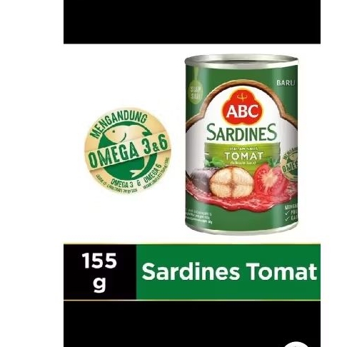 

Sardines/sarden saus abc cabai 155grm(penyok dikit)